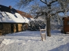 Waldhaus im Schnee